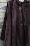 Mutedance 25 Autumn and Winter Round Neck Long Sleeve Loose Top Shirt Flower Dye MD-MD25FW131-purple (MD25FW128)